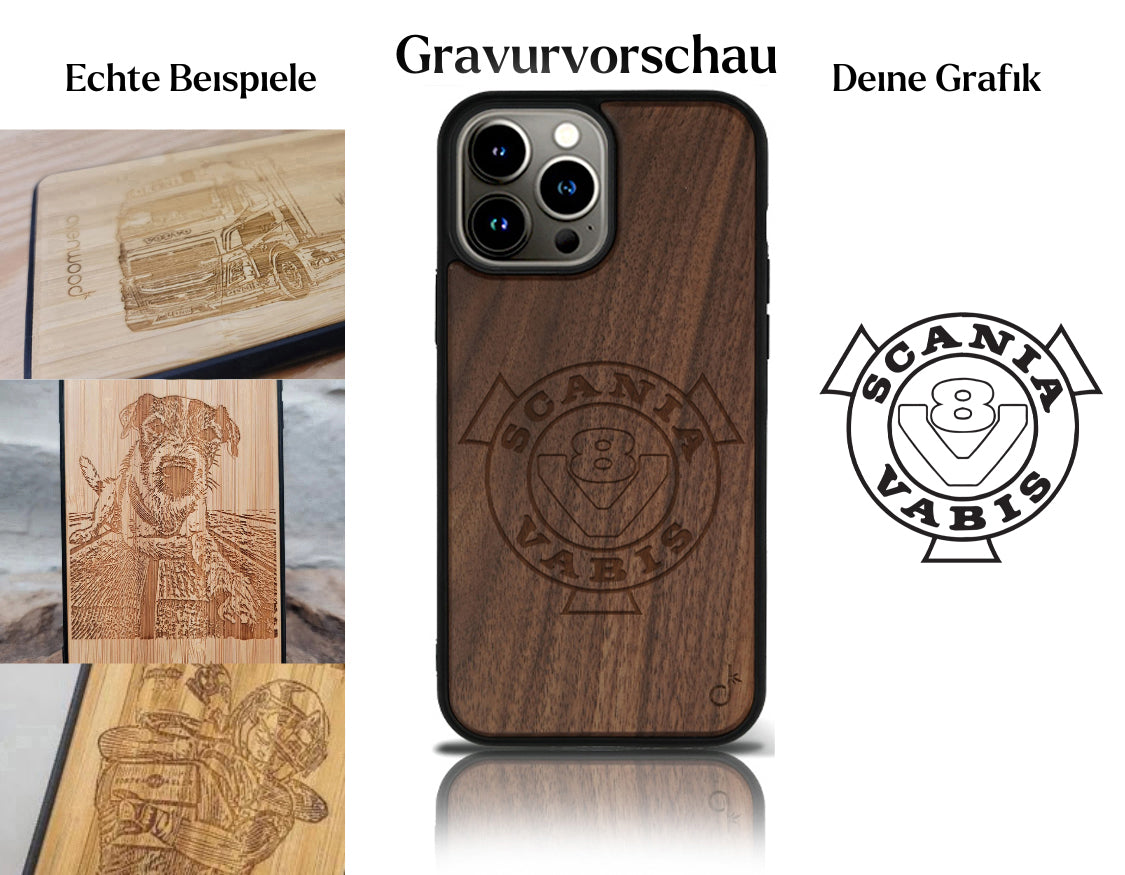 INDIVIDUELL iPhone 13 Pro Max MagSafe Nussbaum Backcase
